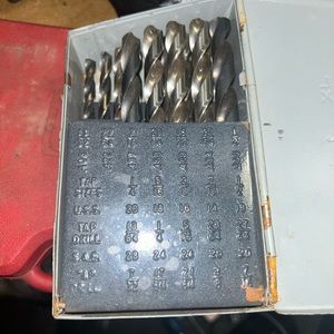 Radnor vintage drill bits 1/16-1/2”